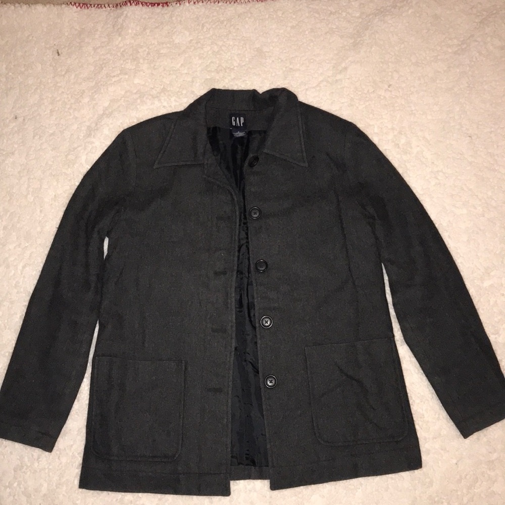 VINTAGE Gap like new grey/dark grey coat